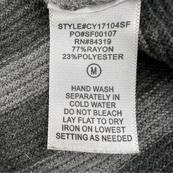 Evolution by Cyrus Bell Sleeve Striped Knit Sweater - Picture 7 of 8